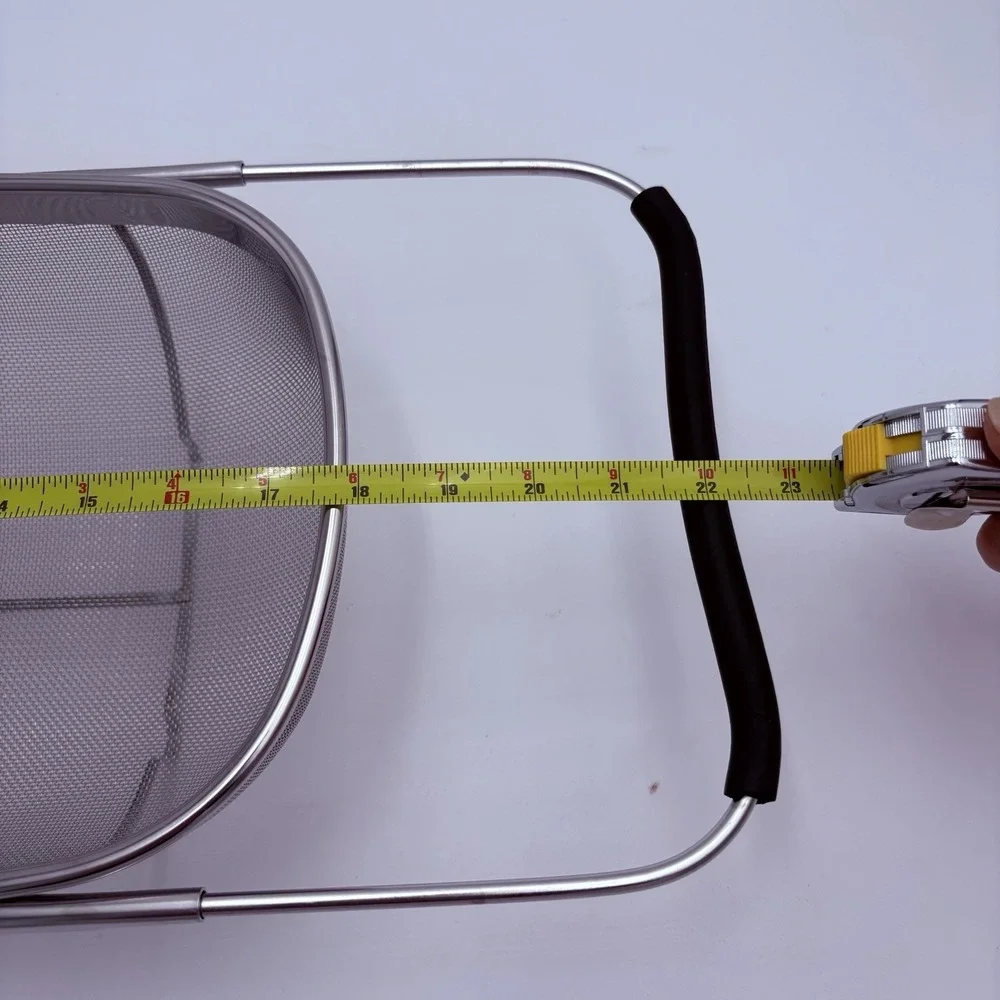 Over The Sink Colander Strainer Basket Stainless‎ Steel Kitchen Sink Extendable